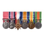 A British Empire Medal and Military Medal group of six to Sergeant Charles A. Stirling, Durham Light