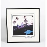 ‡Kosh Hotel California, 1990 a lithographic print on paper by the artist after the album cover,