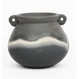 ‡John Leach (1939-2021) a Muchelney Pottery burnished vase, 2009 ovoid with flaring neck and