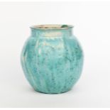 ‡Reginald Fairfax Wells (1877-1951) a Coldrum Pottery vase, ovoid with collar neck, glazed