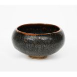 ‡William Staite Murray (1881-1962) a stoneware footed bowl with inverted rim, covered in a rich