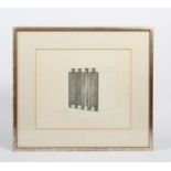 Michael Vaughan (1938-2003) Toast rack, 1967 pencil drawing on paper, framed, signed, and dated in