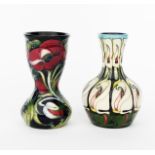 'Lily Come Home' a Moorcroft Pottery vase designed by Emma Bossons, dated 2008, painted with lilys