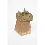 ‡Andrew Richardson (born 1949) Castle Sculpture, 1971 stoneware sculptural vessel and cover with