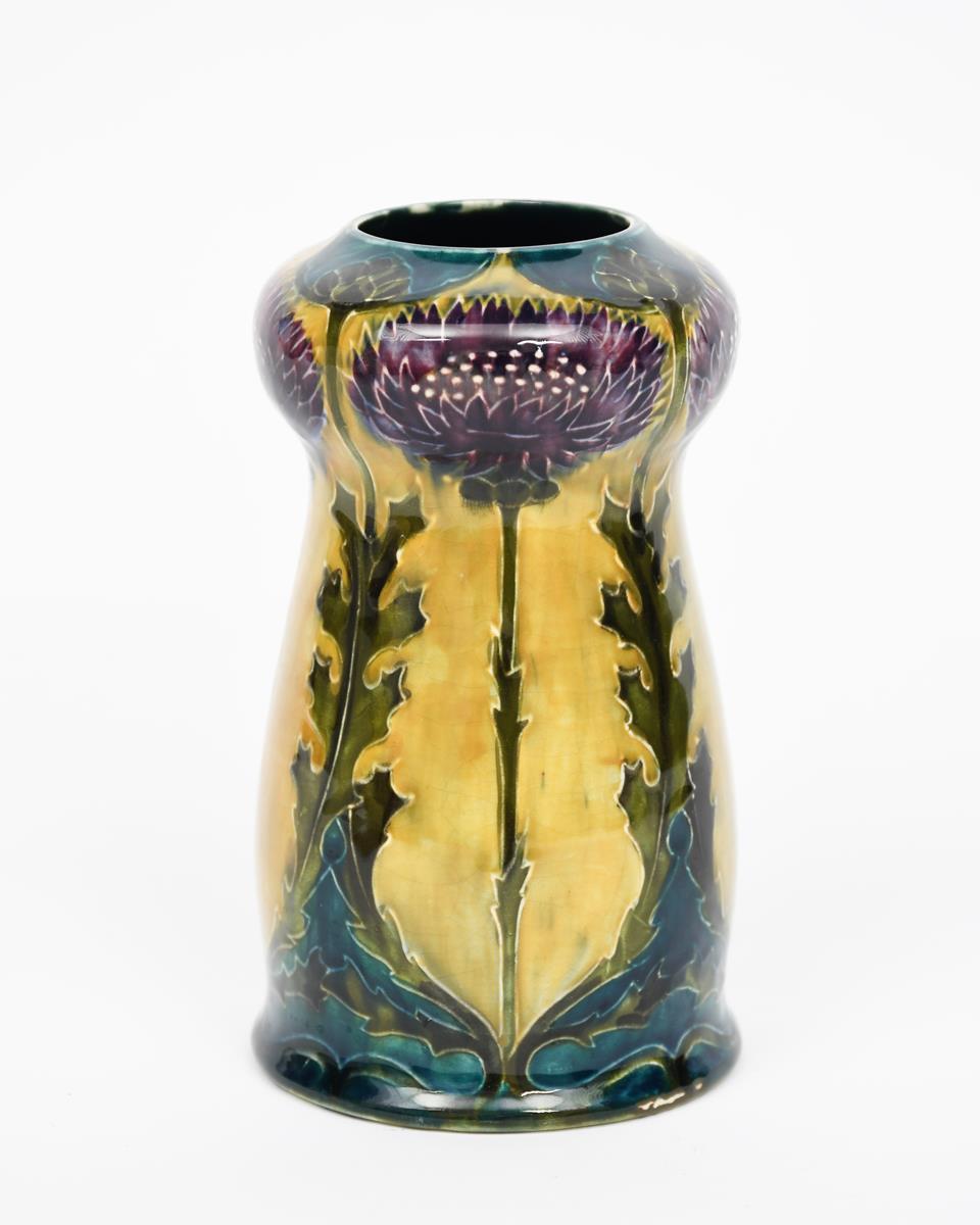 A Hancock & Sons Morrisware vase designed by George Cartlidge, model no.C9-9, cylindrical form