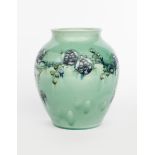 'Tudor Rose' a Moorcroft Pottery vase designed by William Moorcroft, retailed by Liberty & Co,