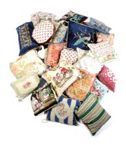A QUANTITY OF CUSHIONS (A LOT) Provenance Upper Slaughter Manor, The Collection of Micheál and