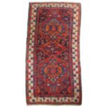 A CAUCASIAN 'GYMYL' RUG KUBA REGION, EARLY 20TH CENTURY 290 x 140cm Provenance Upper Slaughter