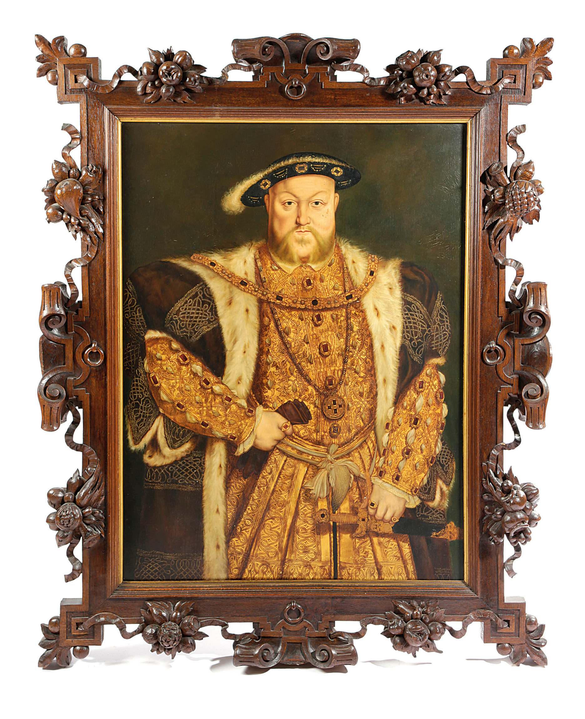 E. J. SHEPHERD LATE 19TH CENTURY After Hans Holbein, the younger (1497/8-1543) Portrait of King