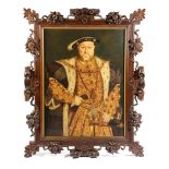 E. J. SHEPHERD LATE 19TH CENTURY After Hans Holbein, the younger (1497/8-1543) Portrait of King