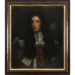 ENGLISH SCHOOL LATE 17TH CENTURY Portrait of William III, half-length, wearing the collar of The