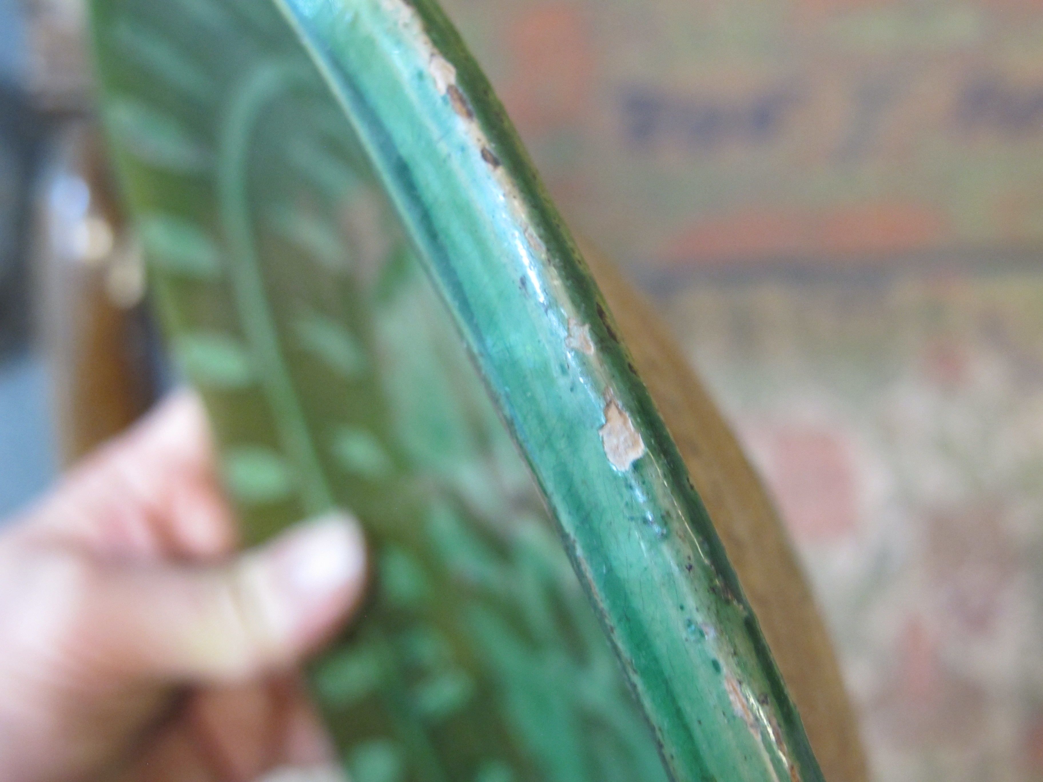 THREE DELFTWARE POTTERY PLATES 18TH CENTURY polychrome decorated with a bird on a fence, and urns of - Image 17 of 24