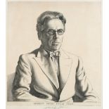 ‡William Washington RBA, ARCA, MADA, ARE (1885-1956) Portrait of Herbert Fryer FRCM, FRAM (1877-