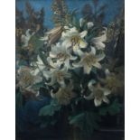 ‡Frank O. Salisbury (1874-1962) Lilies Signed Frank O Salisbury (lower right) and signed,