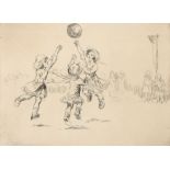 ‡Eileen Soper RMS, SWLA (1905-1990) Net Ball; Leap Frog; The Linnet's Freedom Three, each signed