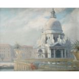 ‡Frank O. Salisbury (1874-1962) Santa Maria della Salute, Venice Signed Frank O Salisbury (lower