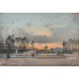 Émile Cagniart (French 1851-1911) Les Tuileries Signed and inscribed ECagniart/Les Tuileries (