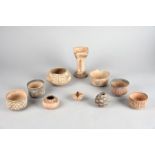 A collection of Nal pottery vessels Indus Valley, circa 3rd millennium BC including five cylindrical