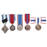 A small collection of British Coronation and Jubilee medals, comprising: Jubilee 1897, Mayors' and