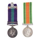 A General Service Medal 1918-62 to Guardsman Patrick John Tooze, Grenadier Guards, clasp: