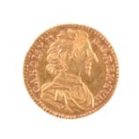Sweden: Karl XII (1697-1718), gold ducat, 1714, bust right with short hair, 3.48g (F 50), very