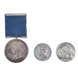 Society of Patrons of Charity Schools, 1820, a silver medal, 51mm, bust of George IV left, rev.