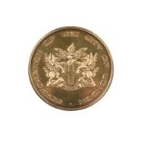 Corporation of the City Of London: Opening of London Bridge 1973, a silver-gilt medal by Toye,