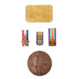 A Great War trio to Private Charles William Moger, Royal Marine Light Infantry, who was killed in