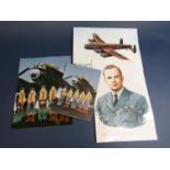 Signed Dambuster limited edition envelope and contents, Flight Lieutenant Len Sumpter DFC - DFM