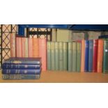 A mixed collection of classic literature and poetry books, two boxed editions of the Oxford