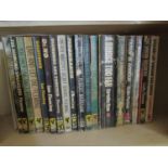 A collection of vintage PAN paperback books including James Bond, etc (1 box)