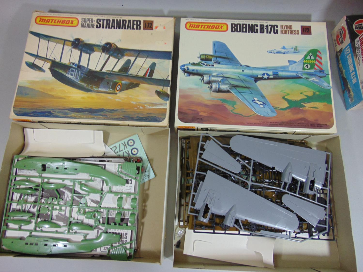 9 boxed model aircraft kits, all un-started, including Airfix Short Sterling (in cellophane), - Image 3 of 4