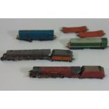 4 Hornby Dublo unboxed locomotives; 'Duchess of Atholl' 4-6-2 with tender, Canadian Pacific 4-6-2