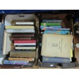 Four boxes containing a quantity of mixed books (4)