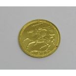 1973 Isle of Man half sovereign