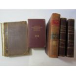 A mixed collection of books to include Debrett's Peerage 1961, two volumes of the Popular