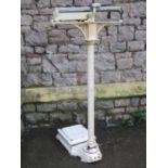 A H Fereday & Sons Ltd London vintage cast iron platform scale to weigh 24 stone