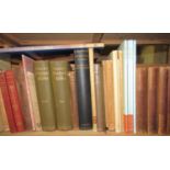 A mixed collection of poetry books dating from the 19th century onwards including two volumes of