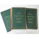 The Vanity Fair Albums for 1869 and 1871 together with Vanity Fair volume VII, subjects including