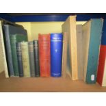 A mixed collection of 19th century and other natural history books including Insects Abroad by the