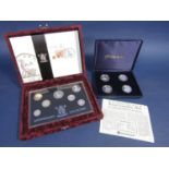 1996 UK silver anniversary collection (celebrating 25 years of Decimalisation) limited 15,000