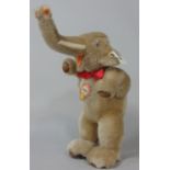 1988 Steiff toy 'Jumbo' 0125/24 with mechanical feature whereby head moves when tail is turned (