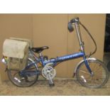 AVC Speed Metro folding bicycle, with seven speed Shimano gearing
