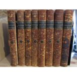 The Plays of William Shakespeare in 8 volumes, printed for Bellamy & Roberts, London 1791, with