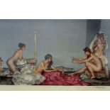 After Sir William Russell Flint (British 1880-1941) - Women looking in a mirror, undressing etc,