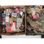 An extensive collection of match books/boxes (2)