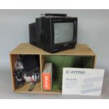 A Sentra CTV-5100, 6 inch high resolution TV and monitor with accessories