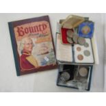 The Bounty stamp album containing British and worldwide stamps together with a quantity of British