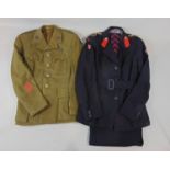 WW2 Womens Auxillary Territorial Service battledress jacket dated Oct 1939, together with a
