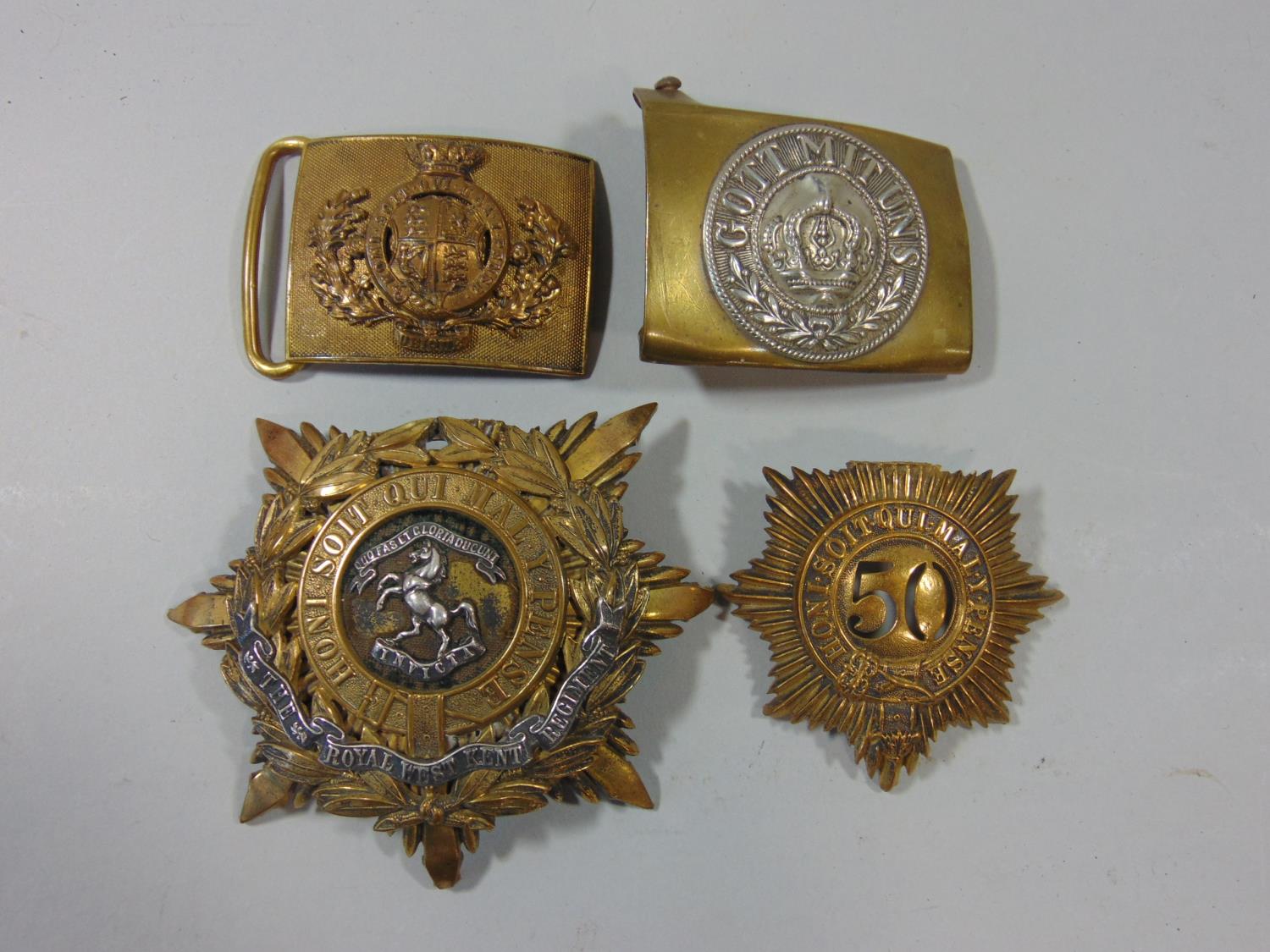 A collection of late 19th/ early 20th century militaria including a 1900 South Africa Christmas - Image 3 of 5